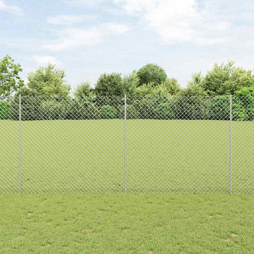 vidaXL Hek met Paal Groen