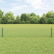 vidaXL Hek met Paal Groen