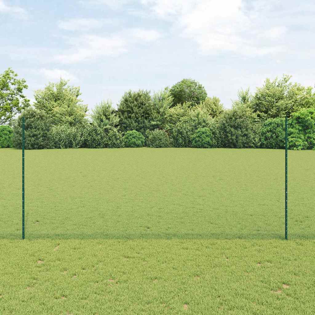 vidaXL Hek met Paal Groen