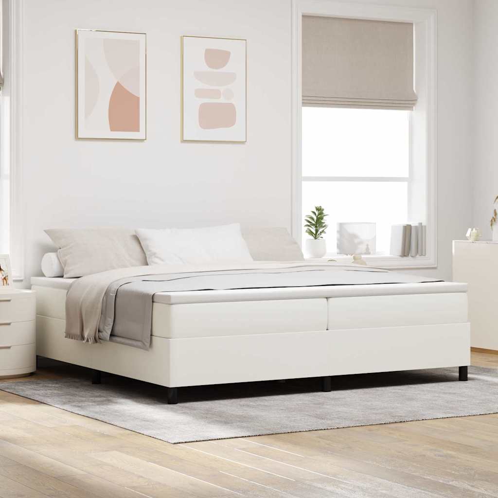 vidaXL Boxspringbed met Matras Lichtgrijs 80x200 cm Korduroy Stof