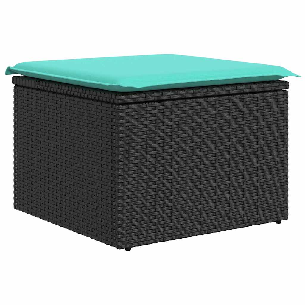 vidaXL Tuin Sofa Set 6 st Bruin poly rattan
