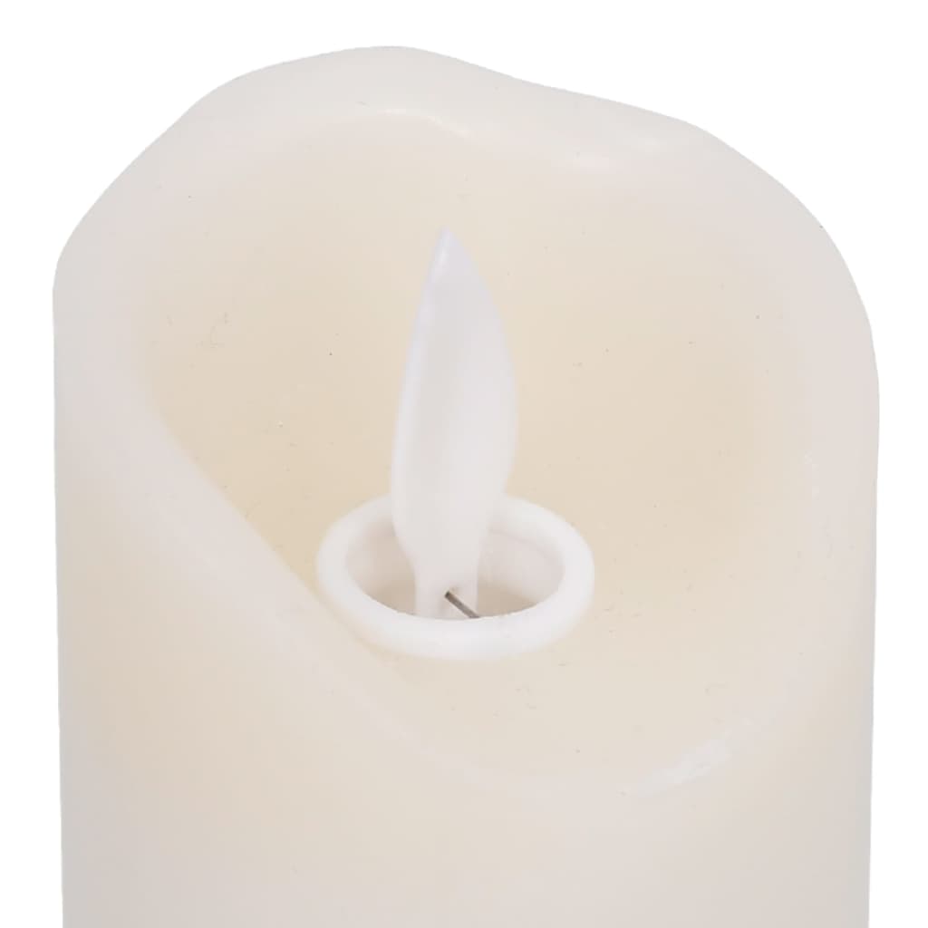 vidaXL 5-delige Kaarsenset met afstandsbediening LED warmwit