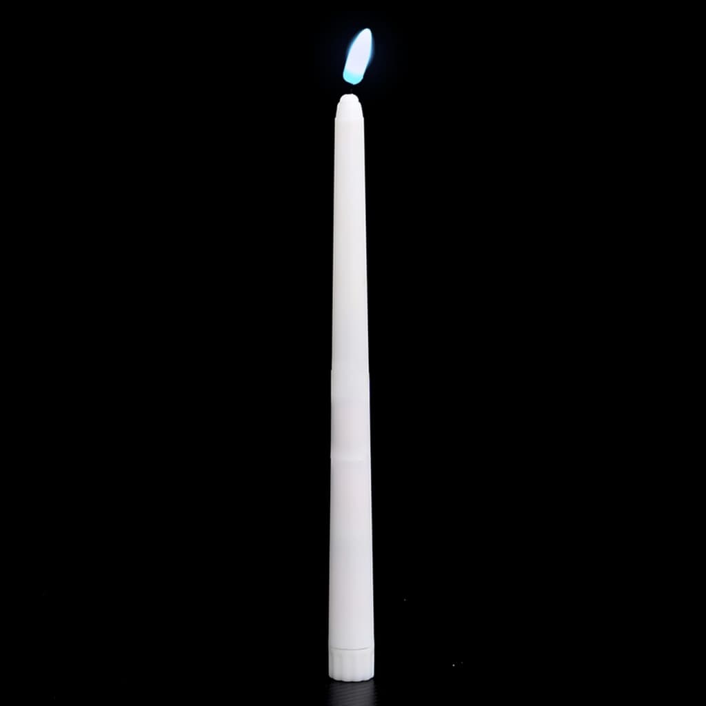 vidaXL Dinerkaarsen 6 st LED vlamloos elektrisch meerkleurig