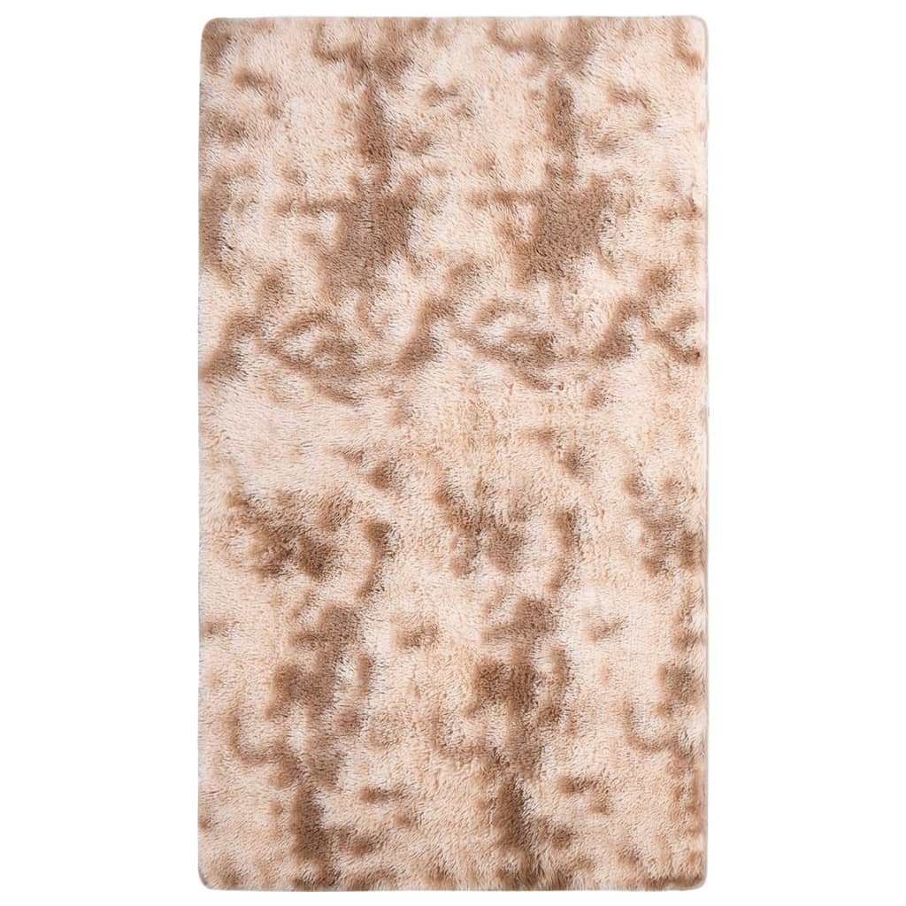 vidaXL Vloerkleed shaggy 170x120 cm grijs