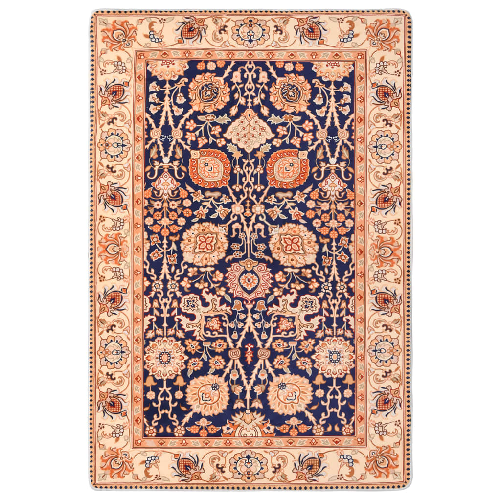 vidaXL Vloerkleed bedrukt oosters 120x170 cm meerkleurig