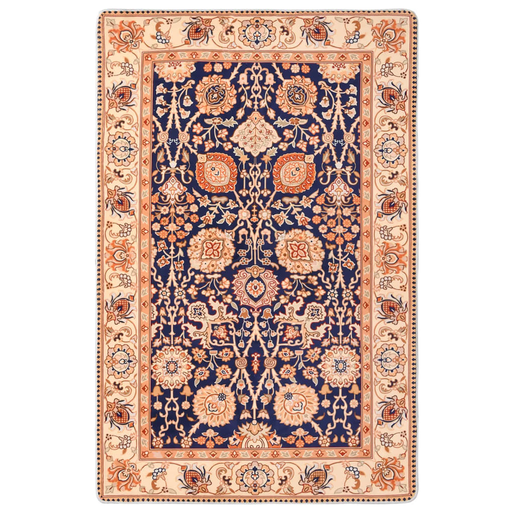 vidaXL Vloerkleed bedrukt oosters 120x170 cm meerkleurig