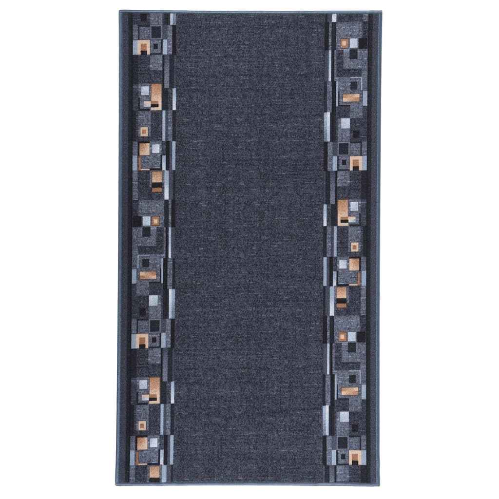 vidaXL Tapijtloper anti-slip 67x250 cm bruin