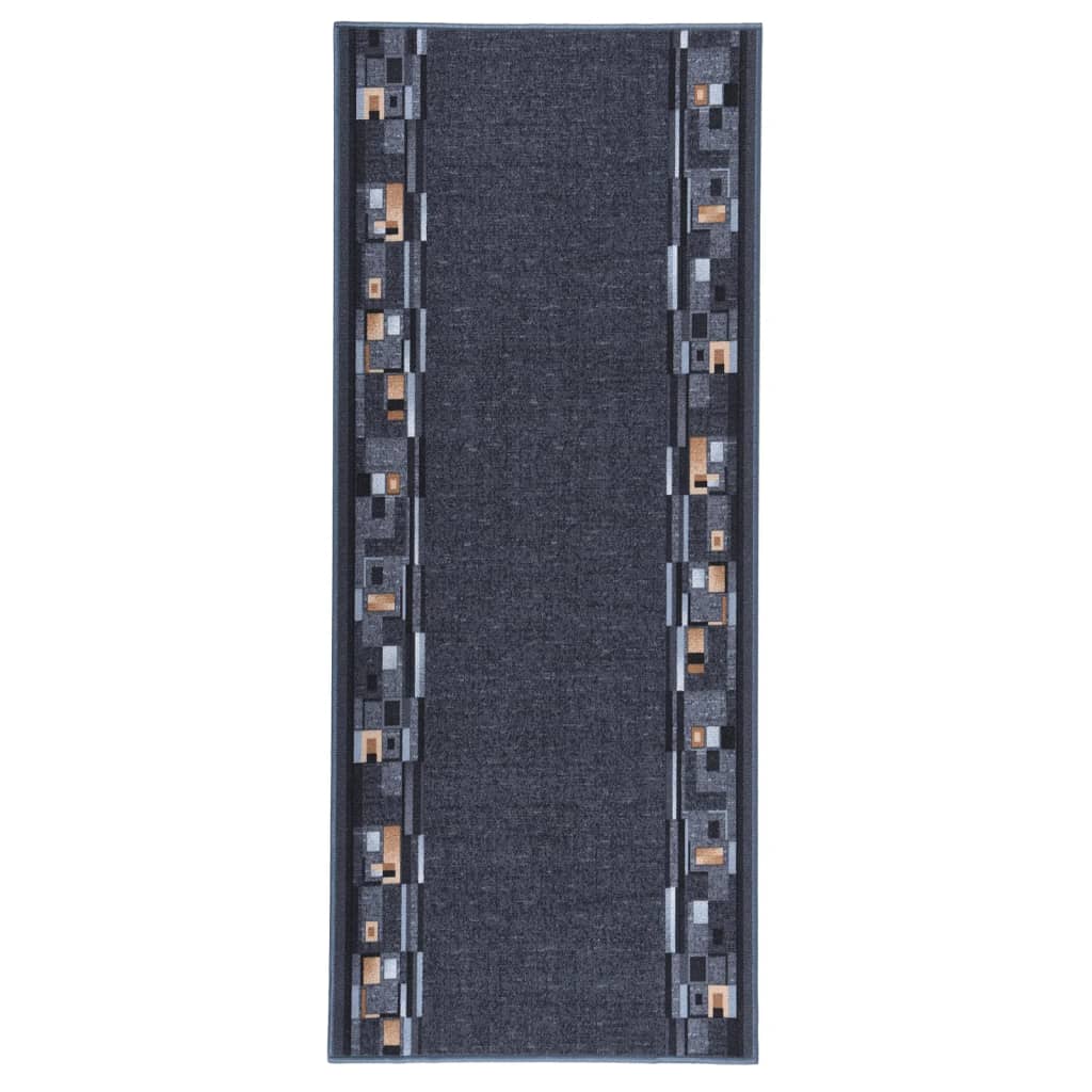 vidaXL Tapijtloper anti-slip 67x250 cm bruin
