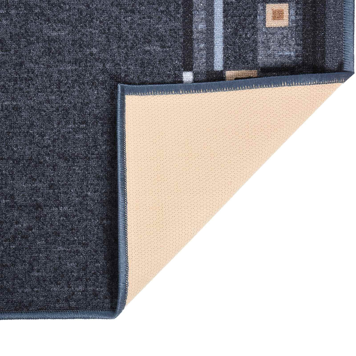 vidaXL Tapijtloper anti-slip 67x250 cm bruin