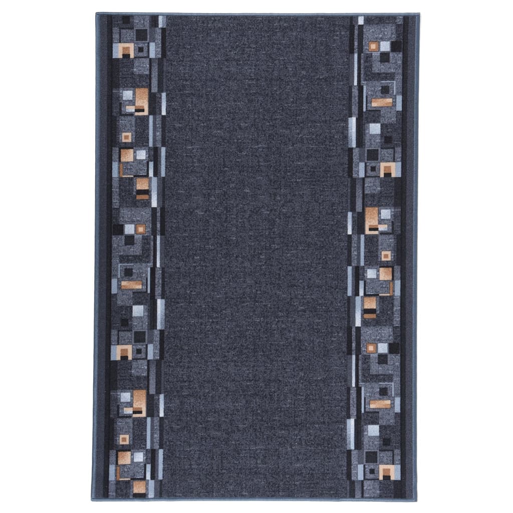 vidaXL Tapijtloper anti-slip 67x250 cm bruin
