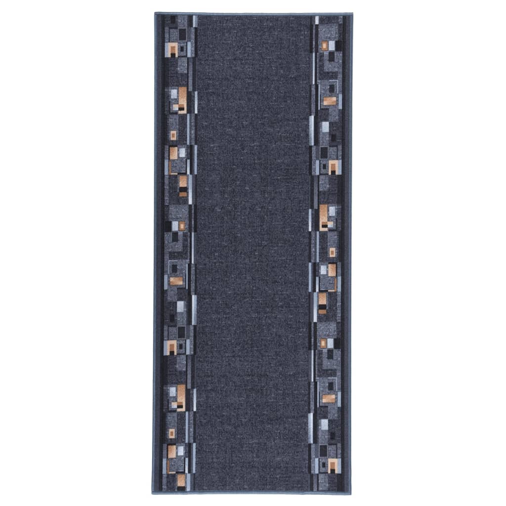 vidaXL Tapijtloper anti-slip 67x250 cm bruin