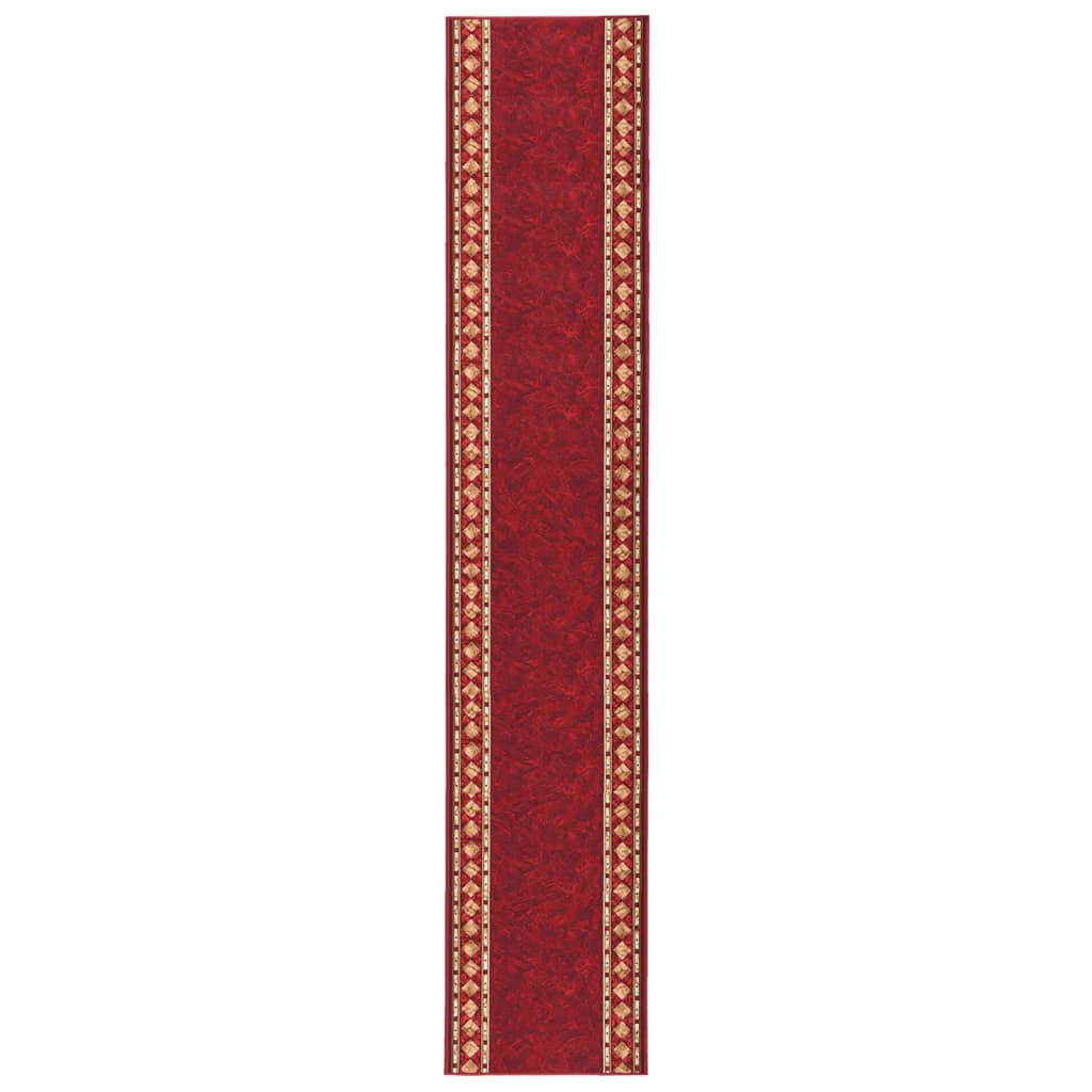 vidaXL Tapijtloper anti-slip 67x250 cm bruin