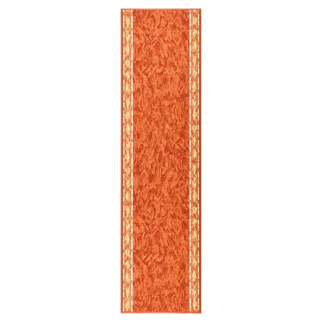 vidaXL Tapijtloper anti-slip 67x250 cm bruin