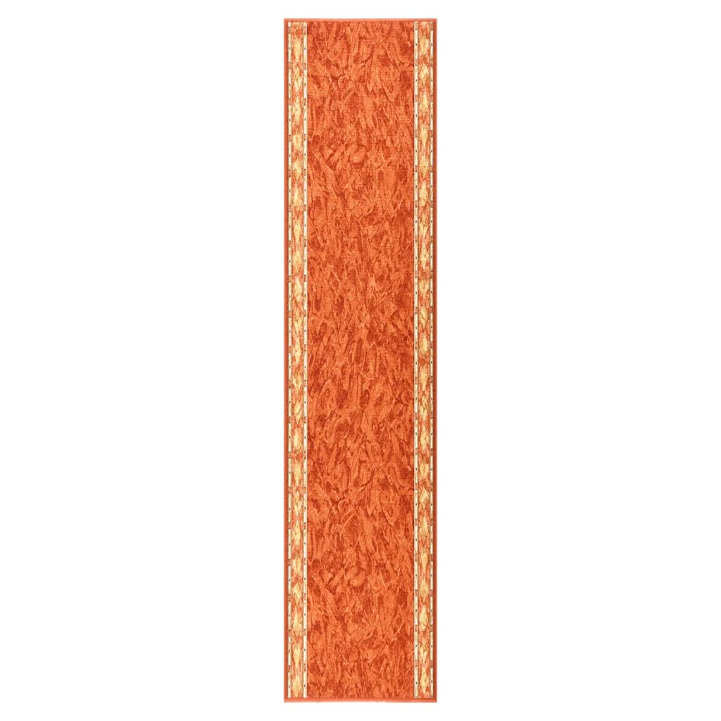 vidaXL Tapijtloper anti-slip 67x250 cm bruin