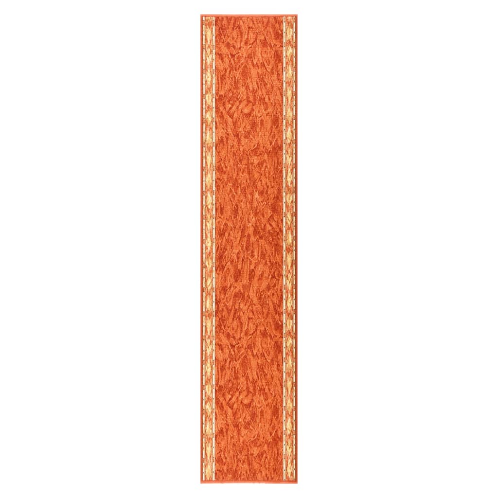 vidaXL Tapijtloper anti-slip 67x250 cm bruin