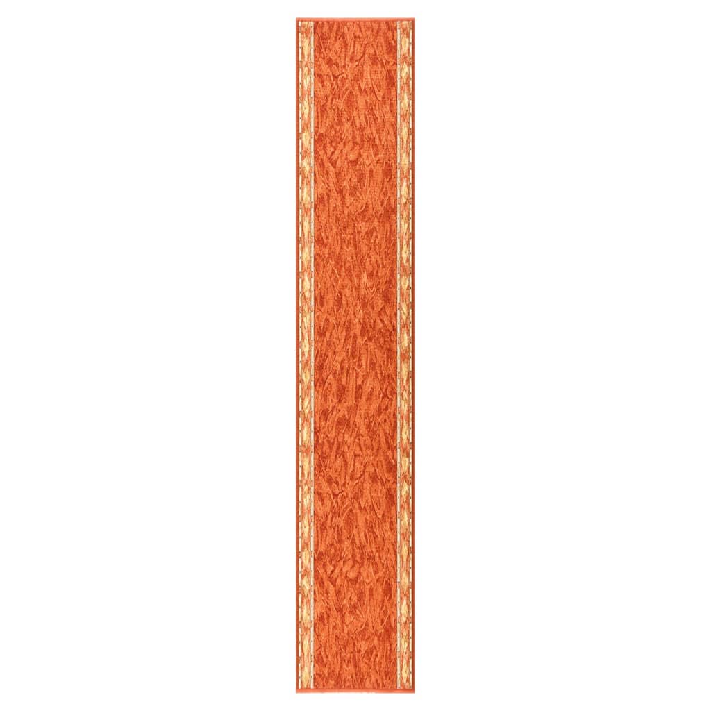 vidaXL Tapijtloper anti-slip 67x250 cm bruin