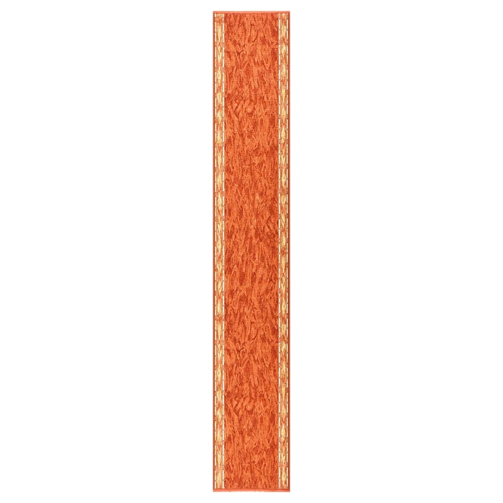 vidaXL Tapijtloper anti-slip 67x250 cm bruin