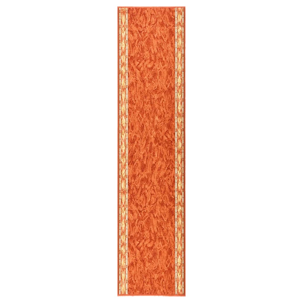 vidaXL Tapijtloper anti-slip 67x250 cm bruin
