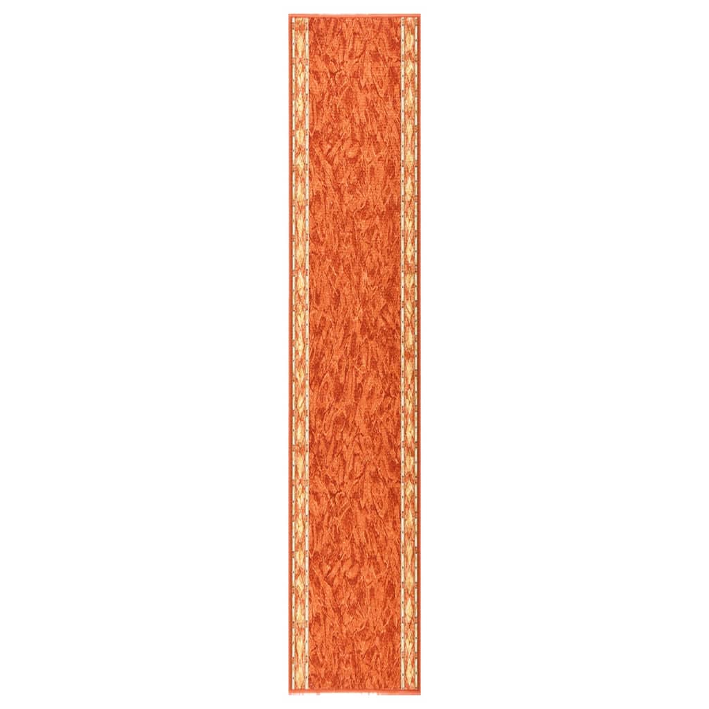 vidaXL Tapijtloper anti-slip 67x250 cm bruin