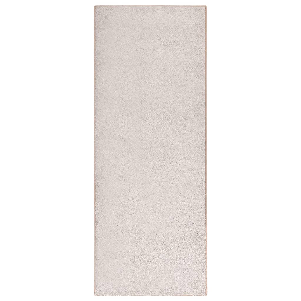 vidaXL Vloerkleed zachte pool anti-slip 67x180 cm antracietkleurig