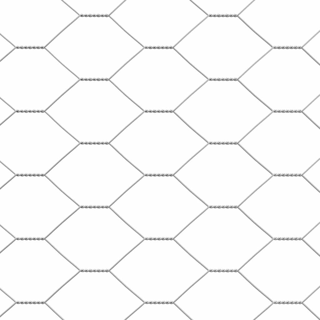 vidaXL Kippenhok Zilver 400 x 200 x 198.5 cm Gegalvaniseerd staal