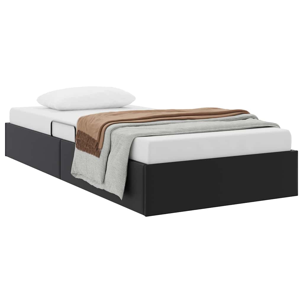vidaXL Opslag bed met matras Puur Wit 183 x 213 cm Kunstleer