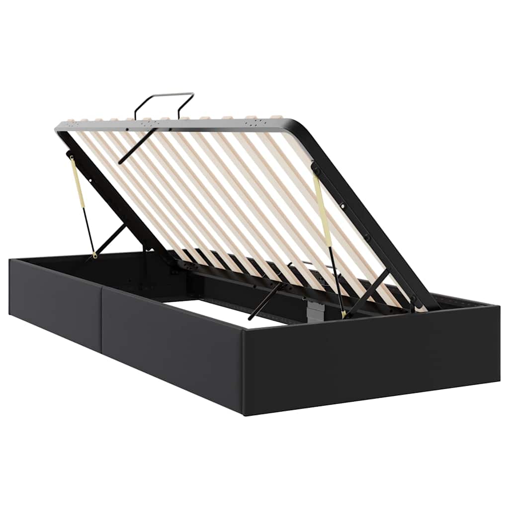 vidaXL Opslag bed met matras Puur Wit 183 x 213 cm Kunstleer