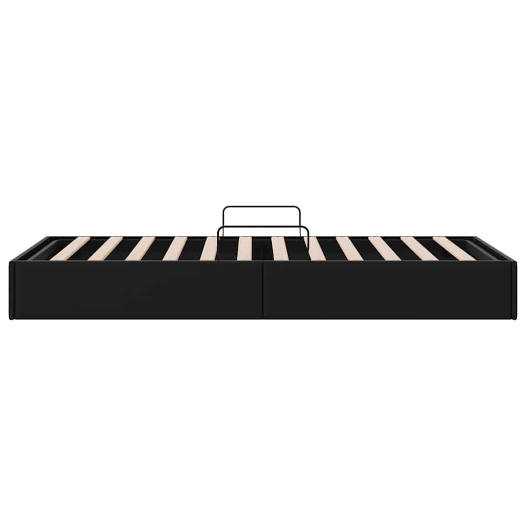 vidaXL Opslag bed met matras Puur Wit 183 x 213 cm Kunstleer