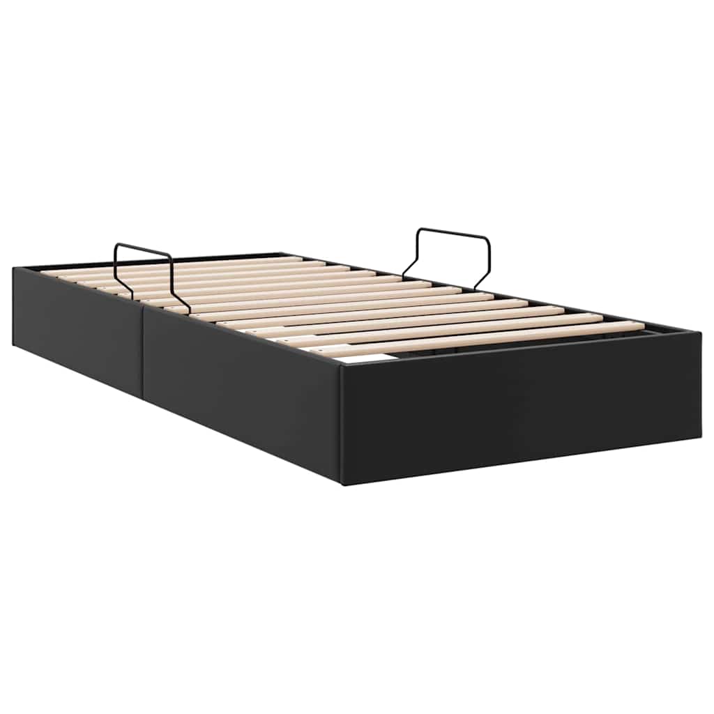 vidaXL Opslag bed met matras Puur Wit 183 x 213 cm Kunstleer