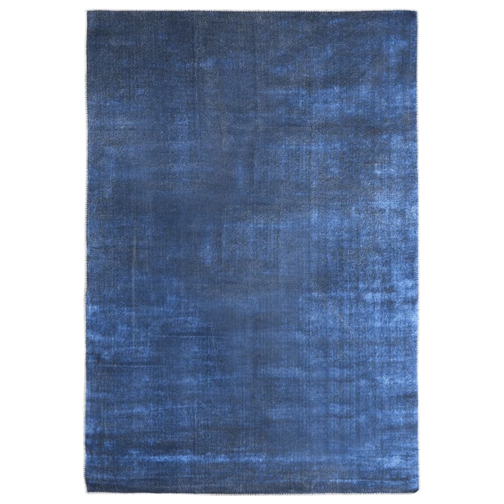 vidaXL Vloerkleed wasbaar opvouwbaar 140x200 cm polyester antraciet