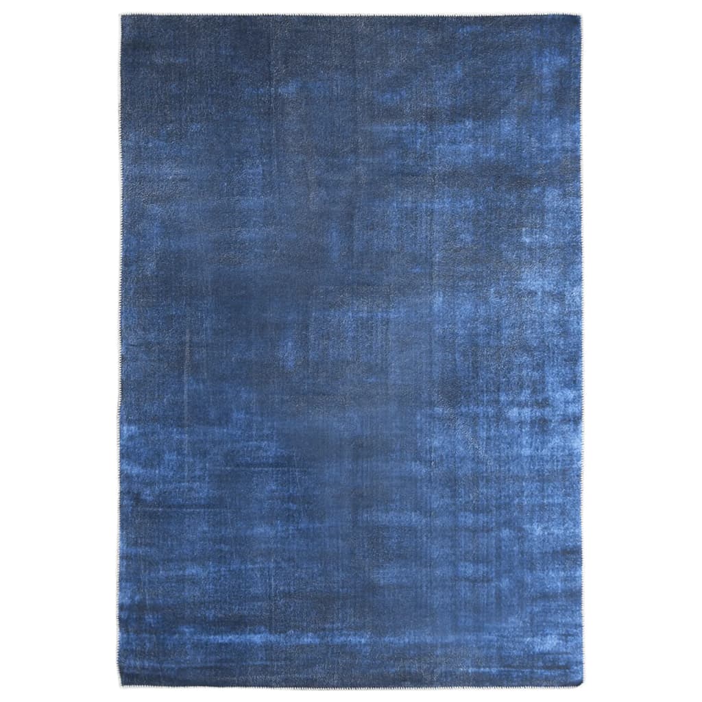 vidaXL Vloerkleed wasbaar opvouwbaar 140x200 cm polyester antraciet