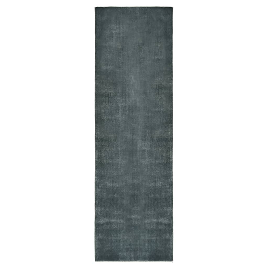 vidaXL Tapijtloper wasbaar opvouwbaar 80x300 cm polyester antraciet