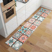 vidaXL Tapijtloper bedrukt wasbaar opvouwbaar 60x300 cm polyester