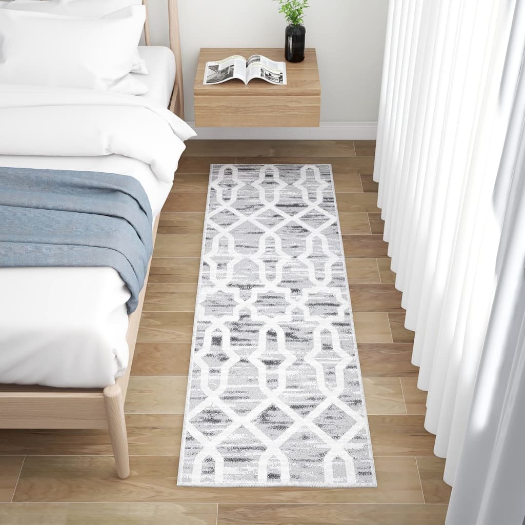 vidaXL Tapijtloper bedrukt wasbaar opvouwbaar 60x300 cm polyester