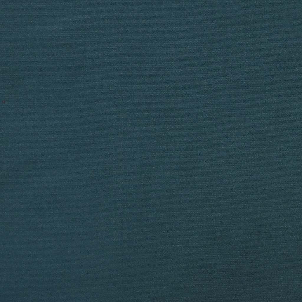 vidaXL Slaapbank 2-zits met 2 kussens fluweel blauw
