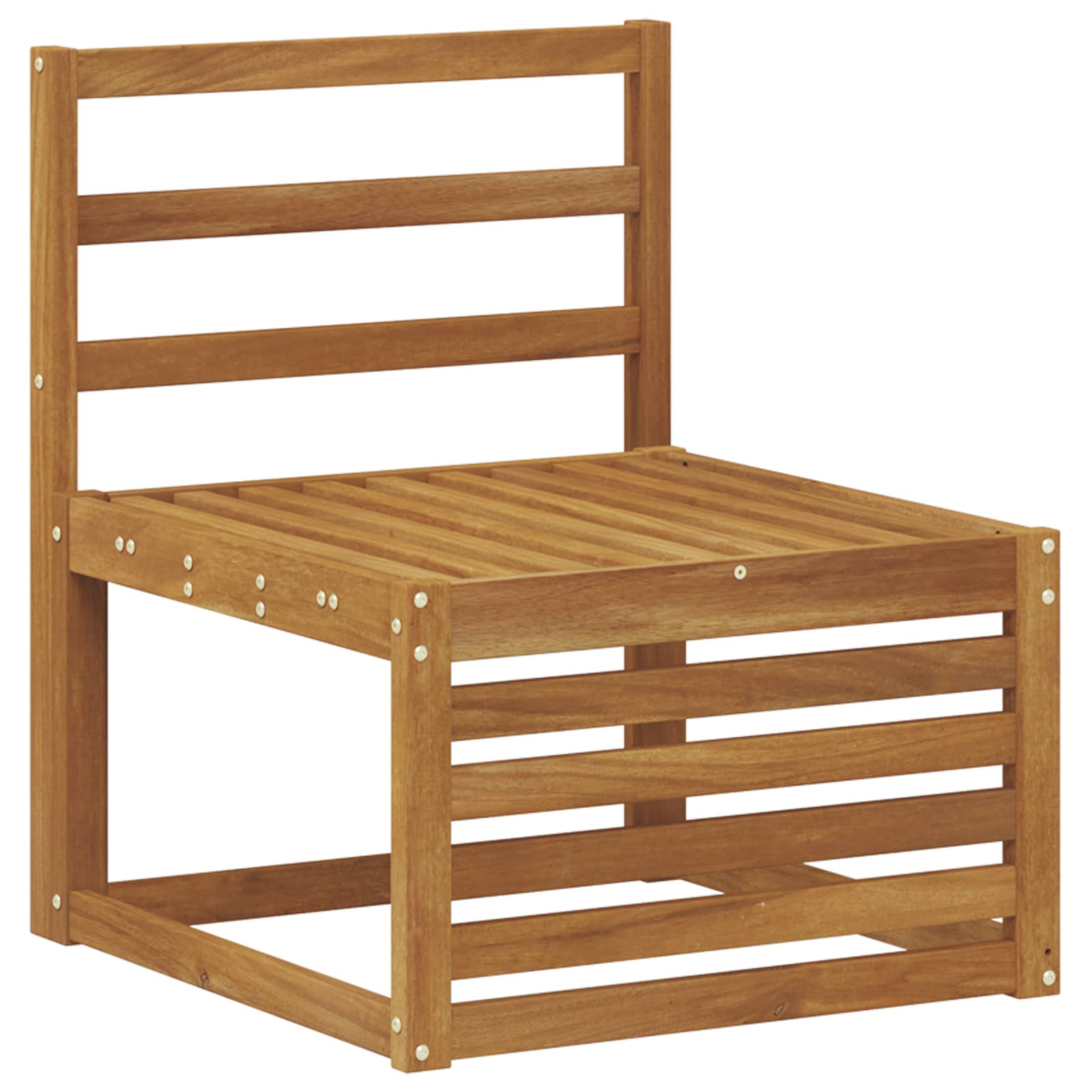vidaXL Sofa-Sets 7 pcs Naturel Massief Acaciahout