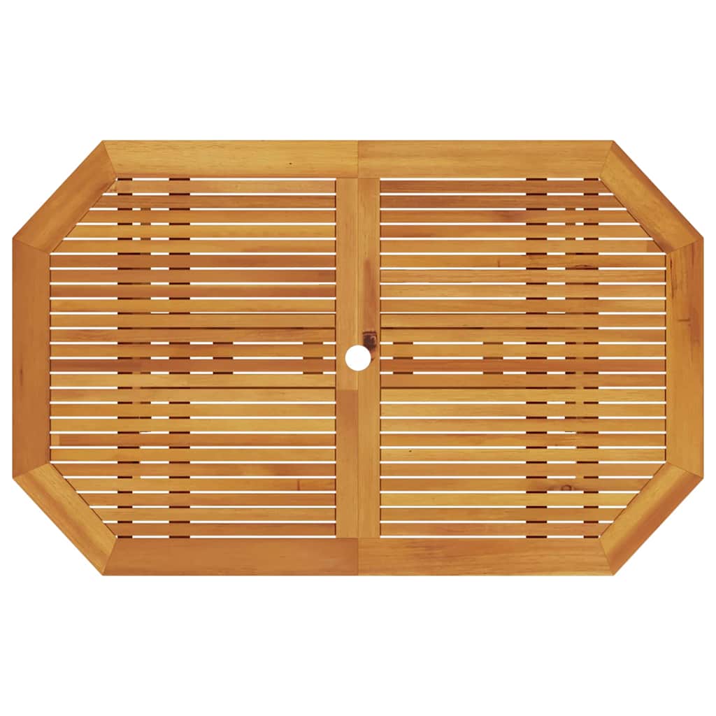 vidaXL Tuin Eetset 5 pcs Bruin Massief acaciahout