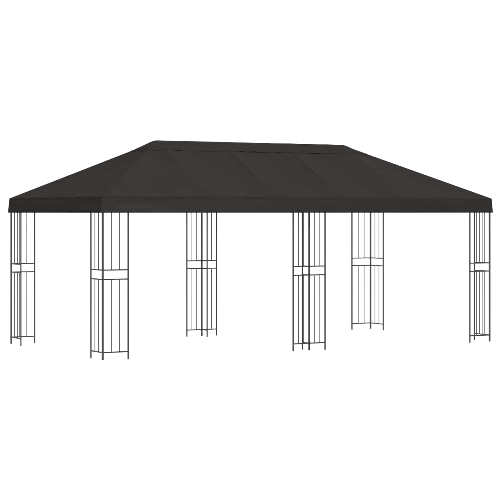 vidaXL Paviljoen met zijwanden 6 x 3 m Beige Polyester en staal 190