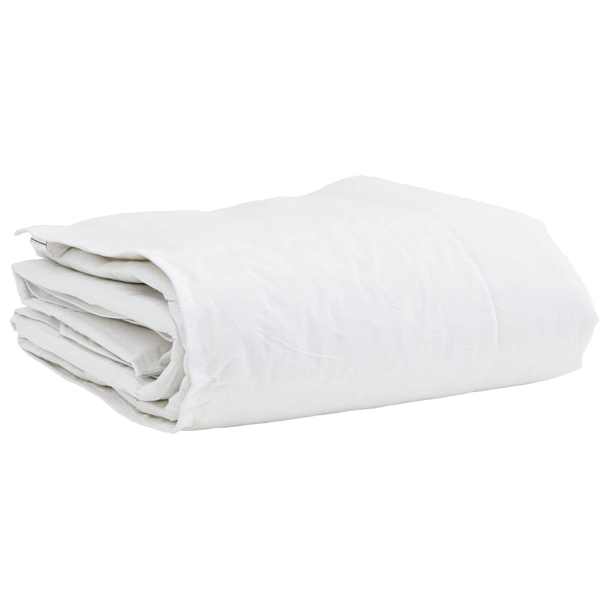 vidaXL Dekbedovertrek Set met kussen 2 pcs Wit 135 x 200 cm Dons