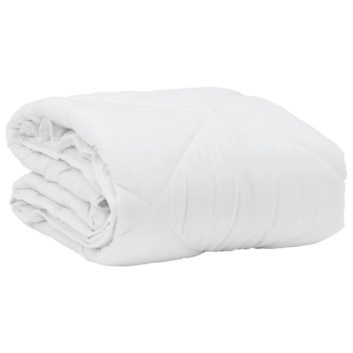 vidaXL Dekbed met Kussen Anders 2 pcs Wit 135 x 200 cm Microfibre