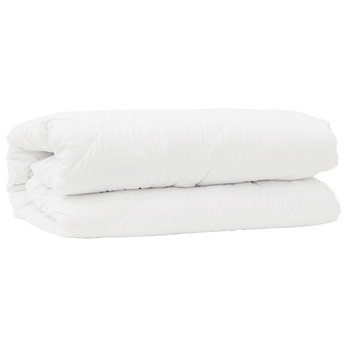 vidaXL Dekbed met Kussen met kussen 2 pcs Wit 135 x 200 cm Microfibre