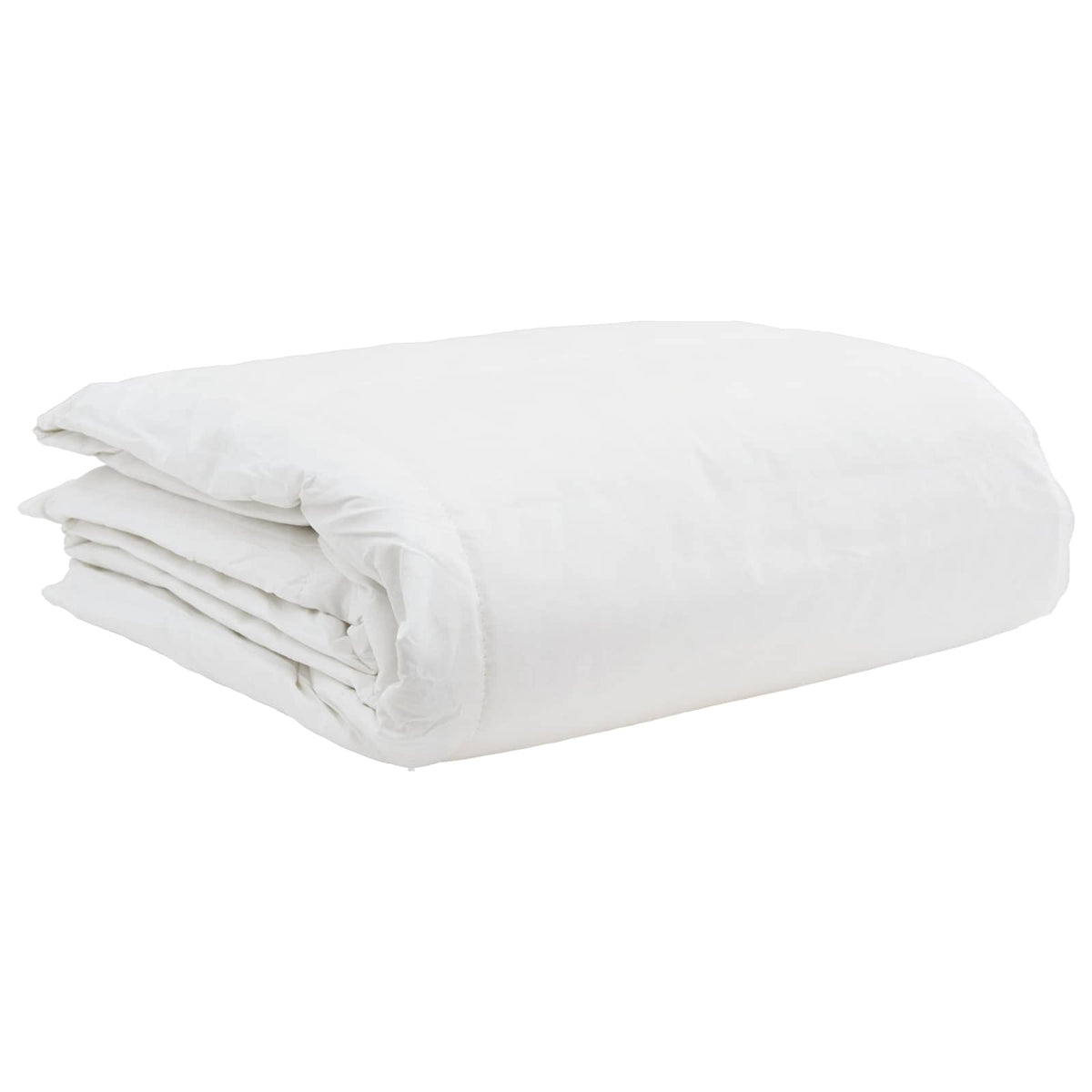 vidaXL Dekbed met kussen 3 pcs Wit Dons
