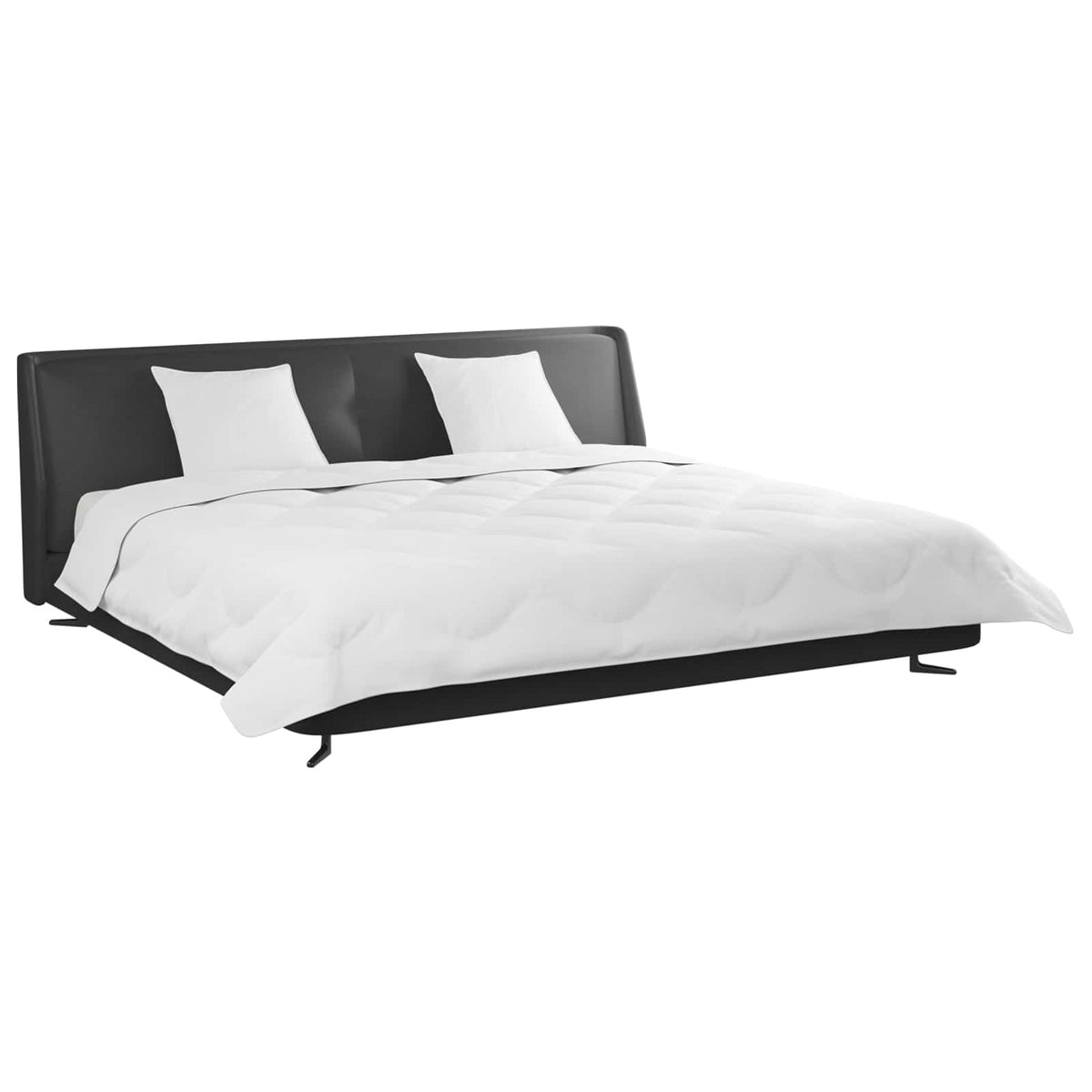 vidaXL Winter Dekbed met kussen 3 pcs Wit 200 x 200 cm Microfibre