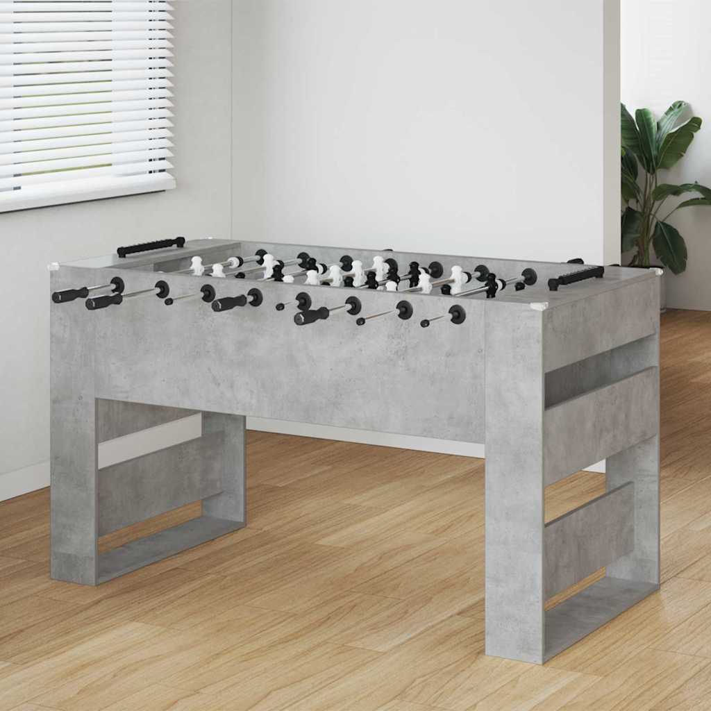 vidaXL Voetbaltafel 2 pcs Wit 146,5 x 74 x 85 cm Bewerkt hout