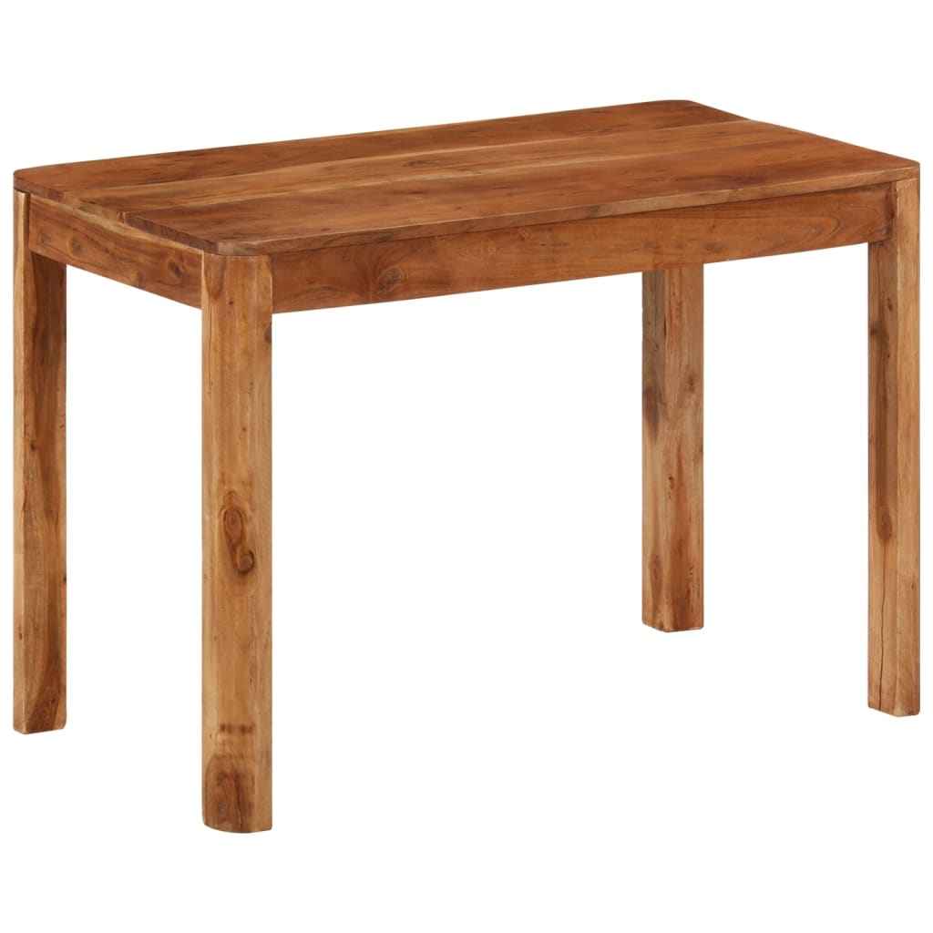 vidaXL Eettafel 110x55x76 cm massief acaciahout