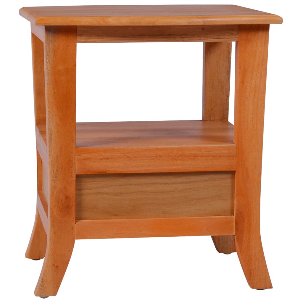 vidaXL Nachtkastje 40x40x45 cm massief mahoniehout