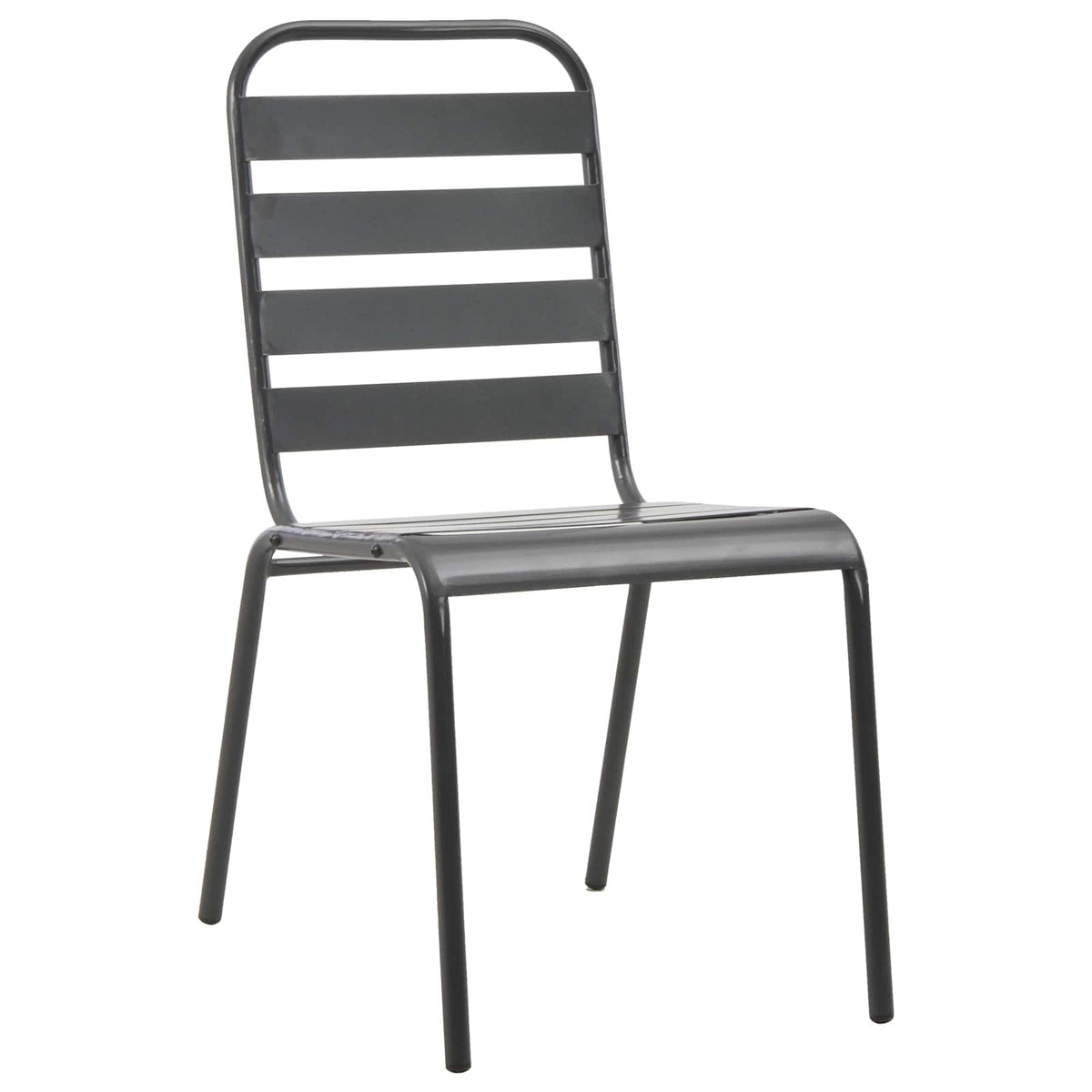 vidaXL Tuin Eetset 9 pcs Antraciet Staal