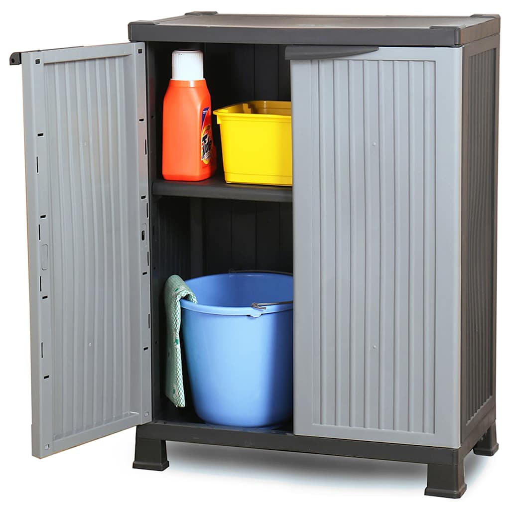vidaXL Opbergkast 68x39x171,5 cm kunststof