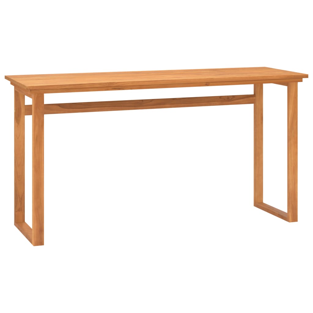 vidaXL Bureau 100x45x75 cm massief teakhout