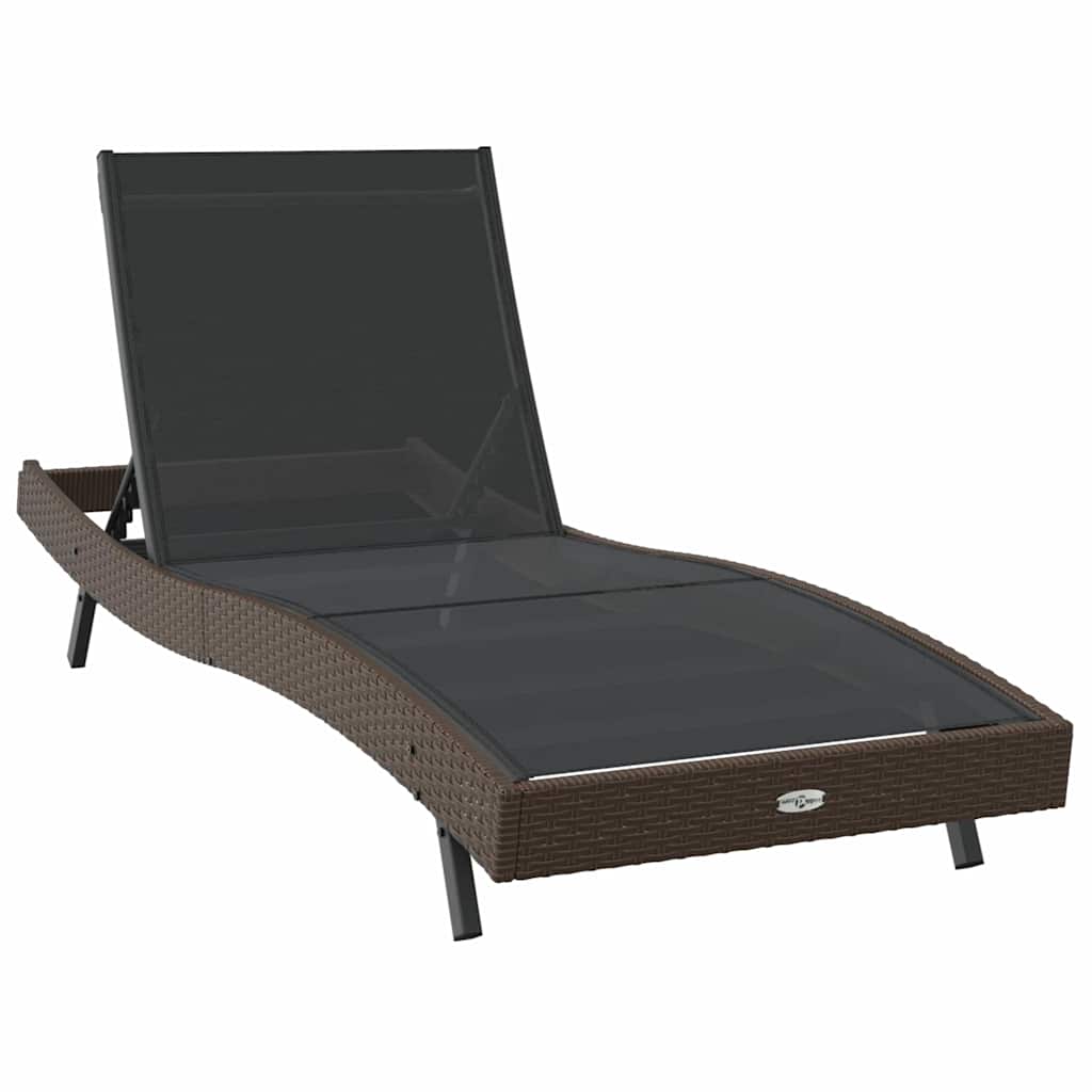 vidaXL Tuin Sofa Set 3 pcs Zwart 40 x 40 x 40.5 cm poly rattan